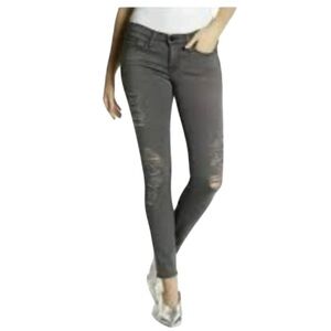 Adriano Goldschmeid Greys Inn Destructed Skinny Ankle AG-ed Denim Jean SZ 27